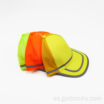 Sombrero de trabajo de raya reflectante